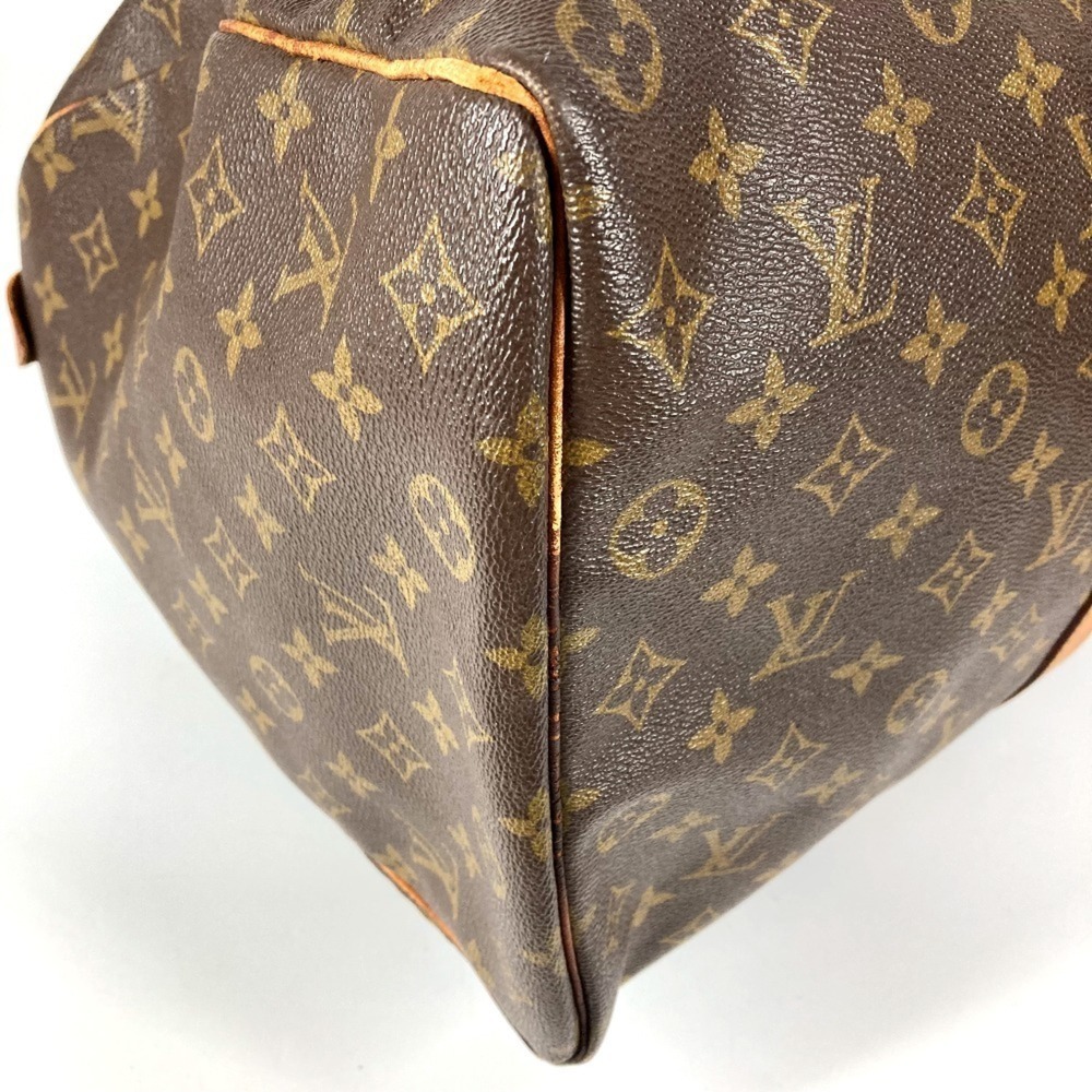 LOUIS VUITTON Authentic Brown Monogram Canvas Keepall 50 Boston Bag - Picture 7 of 16